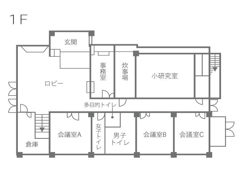 会場見取り図 1F